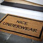 Coir Mats Stencil UV Printed Natural Coconut Husk Fiber Outdoor Coir Coco Coconut Floor Mats