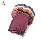 White White Tshirt Custom 100% Cotton Sublimation Logo Men White T-shirt