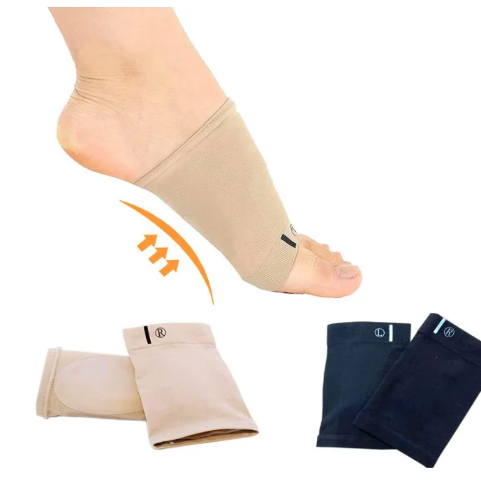 1pc High Arch Support Orthotics Bandage Elastic Flatfoot Massage Relief Pain Pad 