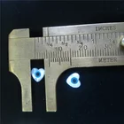 Pearl Wholesale Mother Of Pearl Shell Fashion Love Heart Evil Eye For Jewelry Material