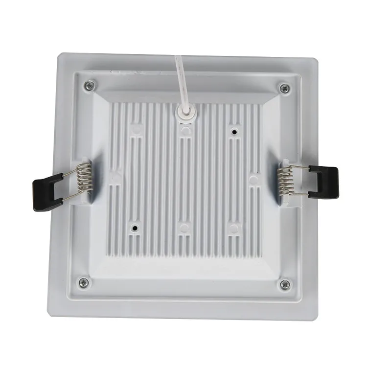 led ultra-thin panel light cob Circular sky light embedded spot light 5w7w12w15w25w30w die-cast aluminum Square downlight