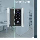 Door Lock For Lock For Glass Door Shenzhen Smart Door Lock For Office Glass Door With Fingerprint Code Card Unlock Ways
