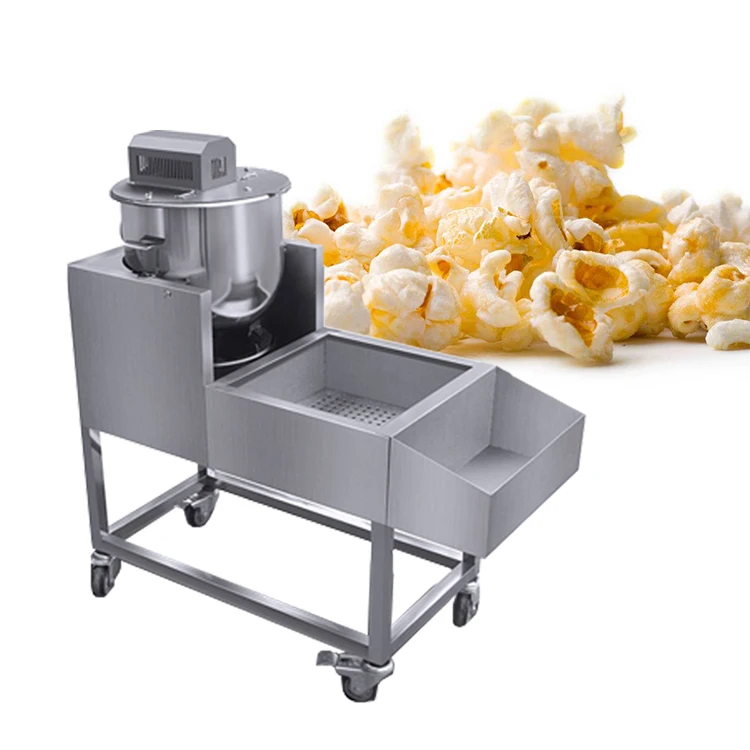 commercial caramel popcorn machine