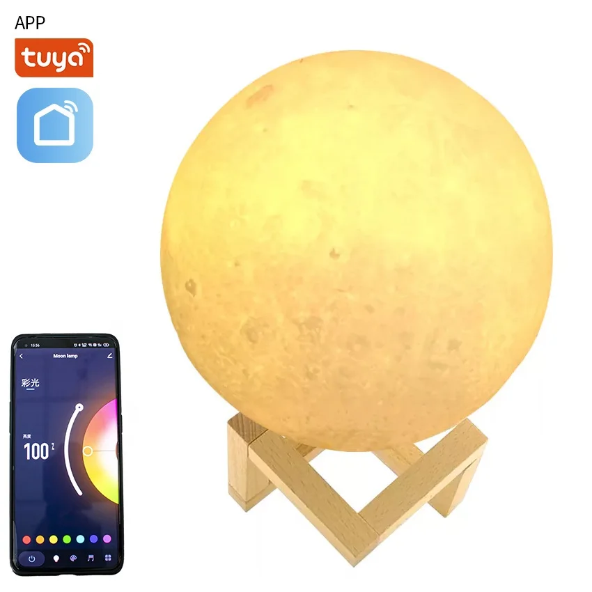 wifi moon lamp