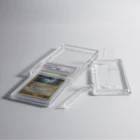 Lucite High Quality Transparent Acrylic Single Psa Graded Card Display Case Lucite Display Stand