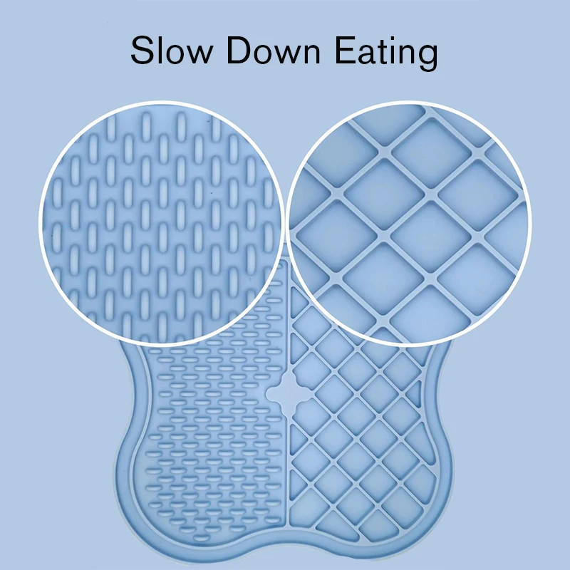 USSE Pet Products Silicone Pet Feeding Mat Slow Food Anti-Choking Slow Food Placemat Pet Snuffle Mat For Dogs