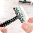 Blade Razor Factory Twin Blade Blade Stainless Steel Display Card Package Razor Shaving Blade