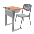 Desk With Chairs Chair Single Desk With Chairs Study Table Chair School College Student Desk Wooden