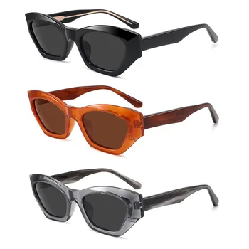 2023 Acetate Temple High Quality Sunglasses TR90 Luxury Women Trendy Polarized Sun Glasses