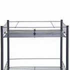 Rack Wire Rack For Shop Commercial Metal Metal Wire Basket Rack 4 Layers Customized