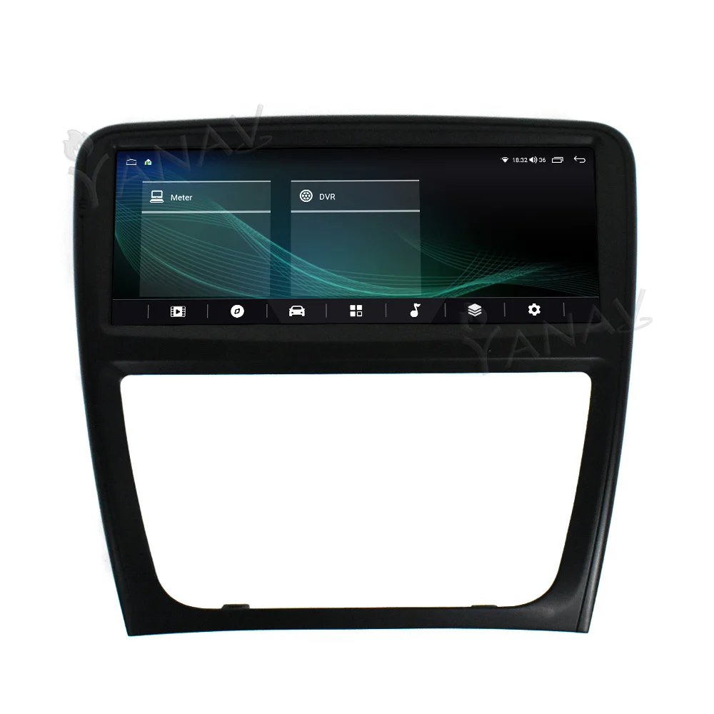 Android 12 Car Radio AC Panel Multimedia Video Player Auto Stereo Carplay GPS Navigation For Jaguar XJL XJ 351 2009-2016