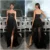 D&M OEM/ODM Hollow out evening dresses sequin Elegant Lady Hollow Off Shoulder prom Dresses Elegant long party dresses and gown