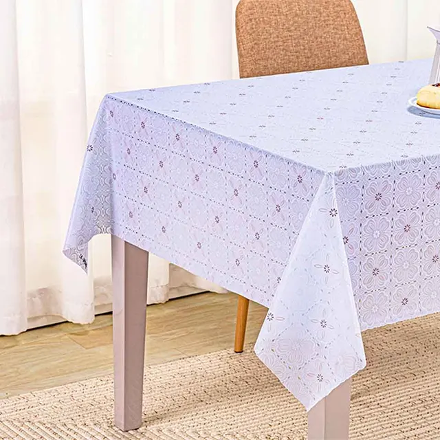 Boen lace table cloth  vinyl tablecloth roll heavy weight runners