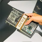 Clutch Dollar Bag Purses Clutch Crystal Rhinestone Money 100 Dollar Bill Sign Bling Evening Bag/