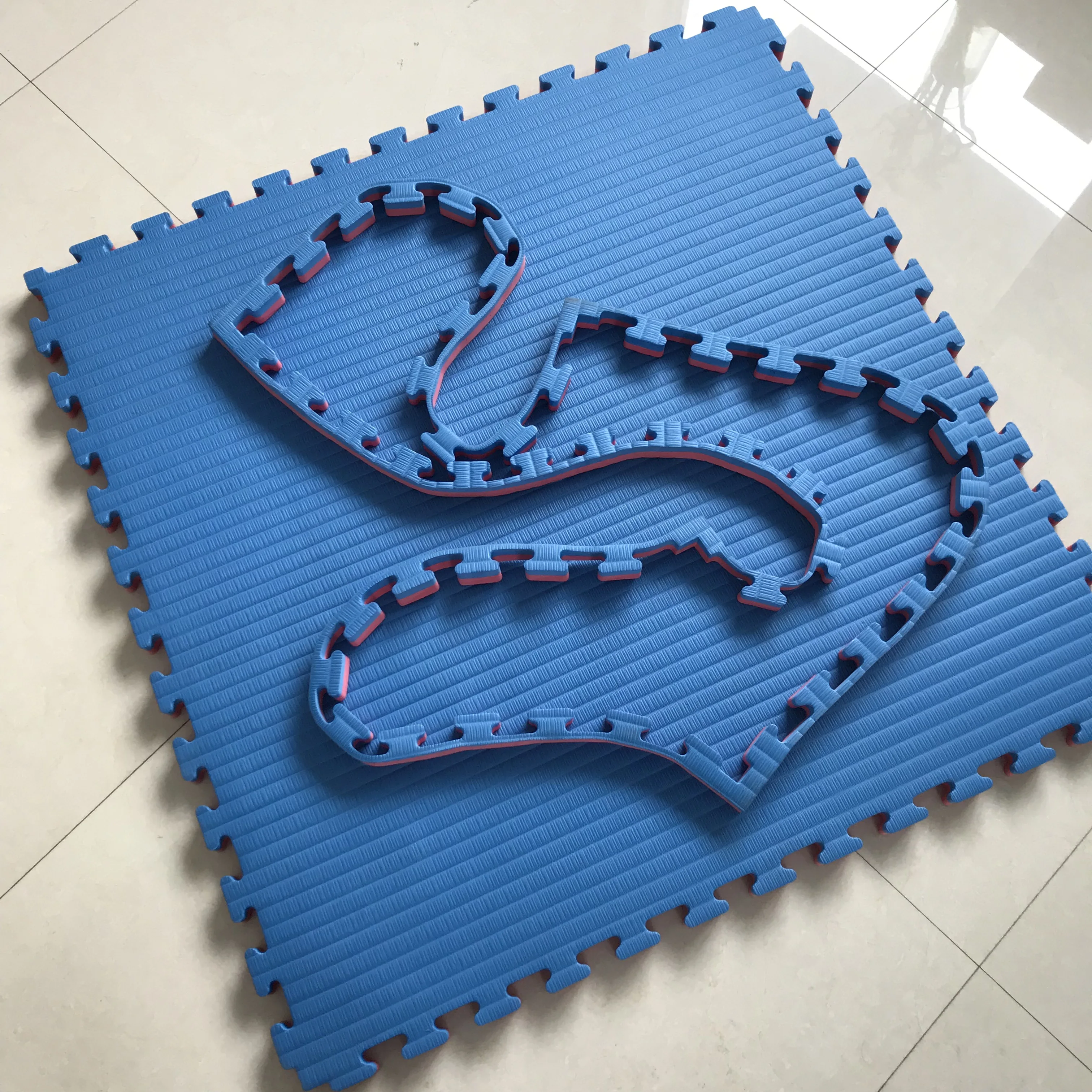 High Quality EVA Foam Sport Tatami Mats Grappling Jiu-Jitsu Samurai Martial Arts Soft Puzzle Taekwondo Mats