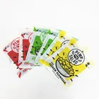 Plastic Bag For Plastic Bags Heat Seal Plastic Flat Bag Custom Color Printed 3 Side Sealed Pouch For Food Packaging