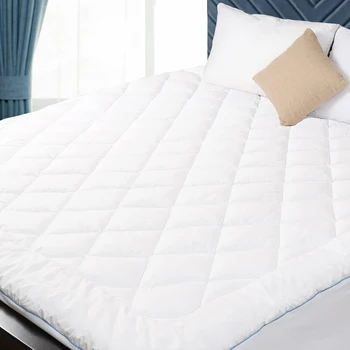 Mattress Protector Waterproof Quilted Mattress Cover Cotton Pad Extra Deep Pocket