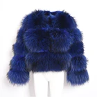 Fur Women Fur New Arrival Thick Warm Winter Natural Fur Jacket Women Real Raccoon Fur Coat