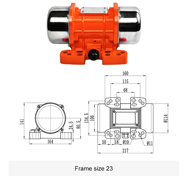Vibration Motor, 1KN, 5KN, 10KN, 20KN - detail 8