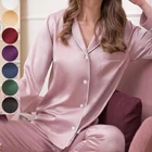 Silk Pyjamas Silkpajamas Custom Silk Designer Plus Size Satin Nightwear Women Pj Set Vintage Satin Pyjamas