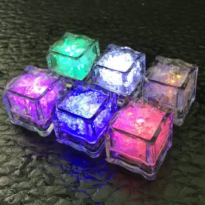 Beste Led Glow Ice Cube Snel Langzaam Knipperende Led Verlichting Glitter Light Up Ice Cube Led Ijsblokjes Voor Party Bar Kerst - Buy Ice Cube Led Verlichting,Light Up Ice Ijsblokjes Product