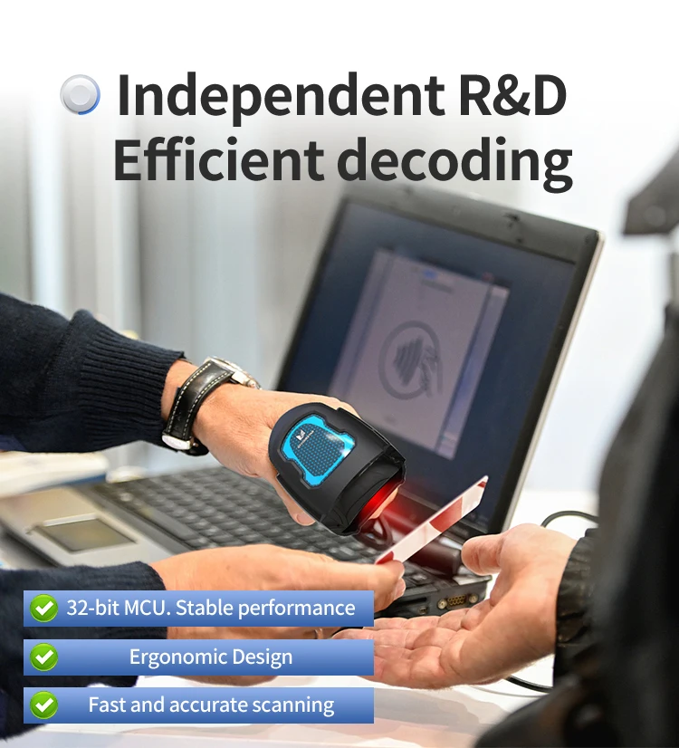 Xincode 2D 1D el kablosuz barkod tarayıcı tarama tabancası kablolu Usb barkod okuyucu mağaza süpermarket depo envanter