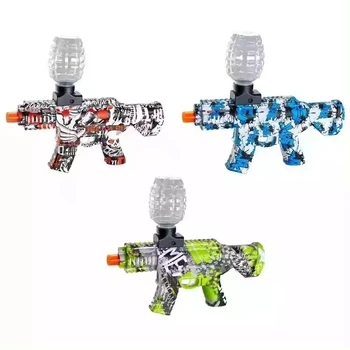 customized gel blaster 7-8mm gel blaster factory price toy gun AK 47 automatic splatter toy gun gel blaster gun AKM47