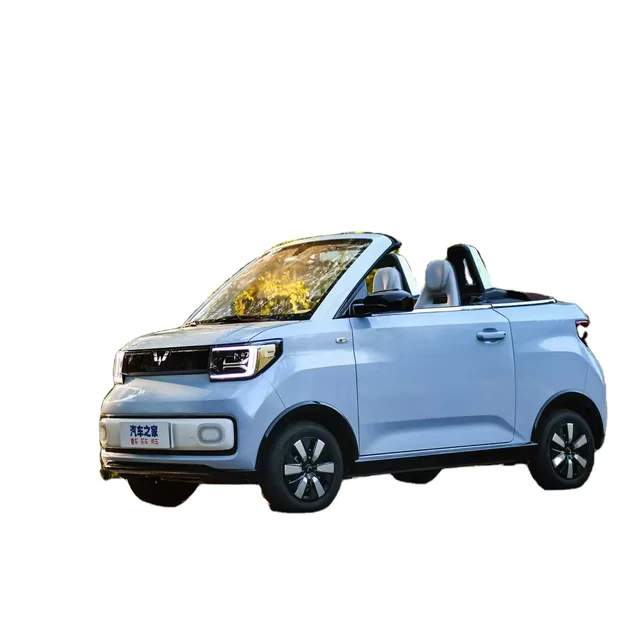 Long Range 301km High Speed Wuling Mini EV Auto Electric Mini Car Smart Electric Car with Lead Lithium Battery