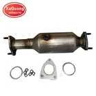 Performance XG-AUTOPARTS For 98-02 Honda Accord 2.3L Performance Catalytic Converter Rear Exhaust Pipe