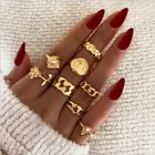 Rings Markdown Sale Mens Fashion New Jewelry 8pcs/set Women Jewelry Finger Rings Set Women