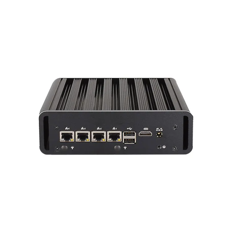 Mini Pc Firewall In Tel J4125 With 4 Lan Fanless Industrial Computer 4g