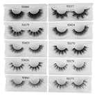 Eyelash False Eyelashes Best Selling Custom Luxury Eyelash Packaging Box Natural 3d Short Lashes Minkeyelash Mink False Eyelashes
