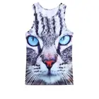 Sublimated Custom Print Tank Top Cheap 100% Polyester Sublimated Print Singlets Mens Gym Singlets