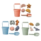 Food Toys 2021 New Arrival Summer Outdoor Ecofriendly Food Grade Silicone Sand Toys For Kids