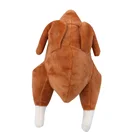 Fast Food Toy Fast Delivery Turkey Food Pet Toy Plush Dog Toy