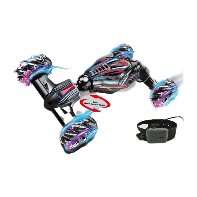 Ghz Hand Gesture Sensing Control Double Side Rolling Drift Rc Toys