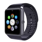 Sim 2019 Hot Sales Cheap GT08 Smart Watch With Curved Touch Screen Smart Watch Support SIM Card