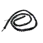 Stone Obsidian Stone Rounded Faceted Beads Nature Stone Bead Pendants Natural Obsidian Stone Bead