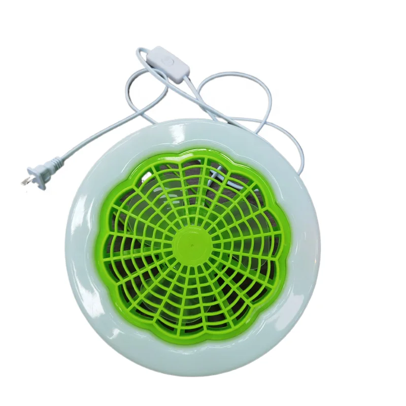 Fan light connector with switch Fan light 12W portable wide pressure