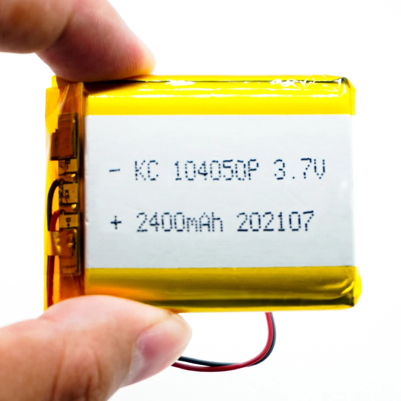 V Mah Rechargeable Lithium Polymer Prismatic Battery Li