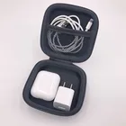 Square EVA Carrying Cases For Cellphone Earphone Headset Earbuds Pouch Storage Bags