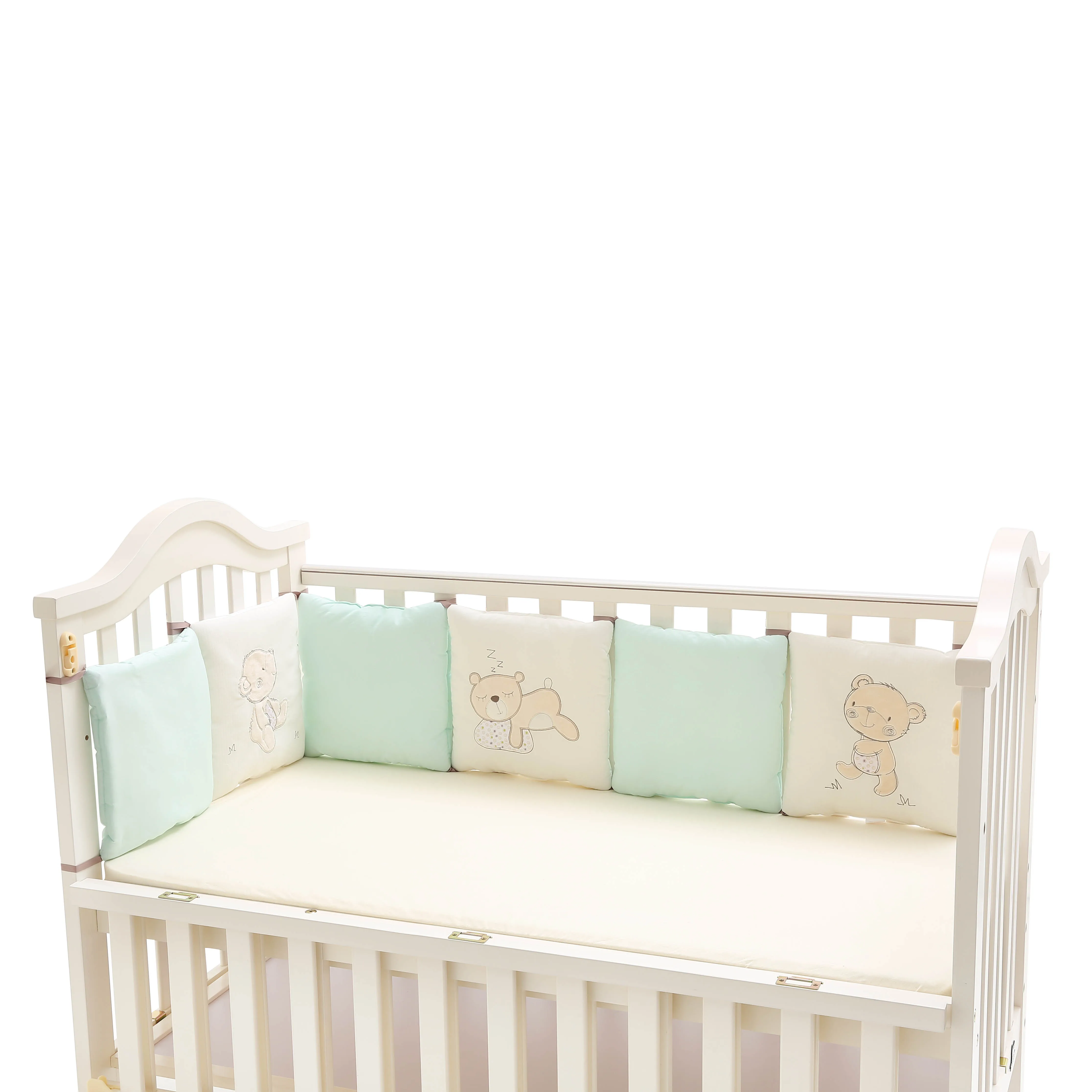 baby cot side cushions