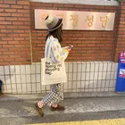 Tote Bag Cotton Tote Bag Wholesale Custom Logo Printed Reusable Eco Friendly Canvas Shopping Cotton Tote Bag
