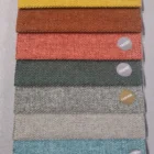 Fabric China Sofa Fabric Manufacturer Raising Sofa Linen Velvet Fabric 94% Polyester 6% Nylon Sofa Cover Fabric