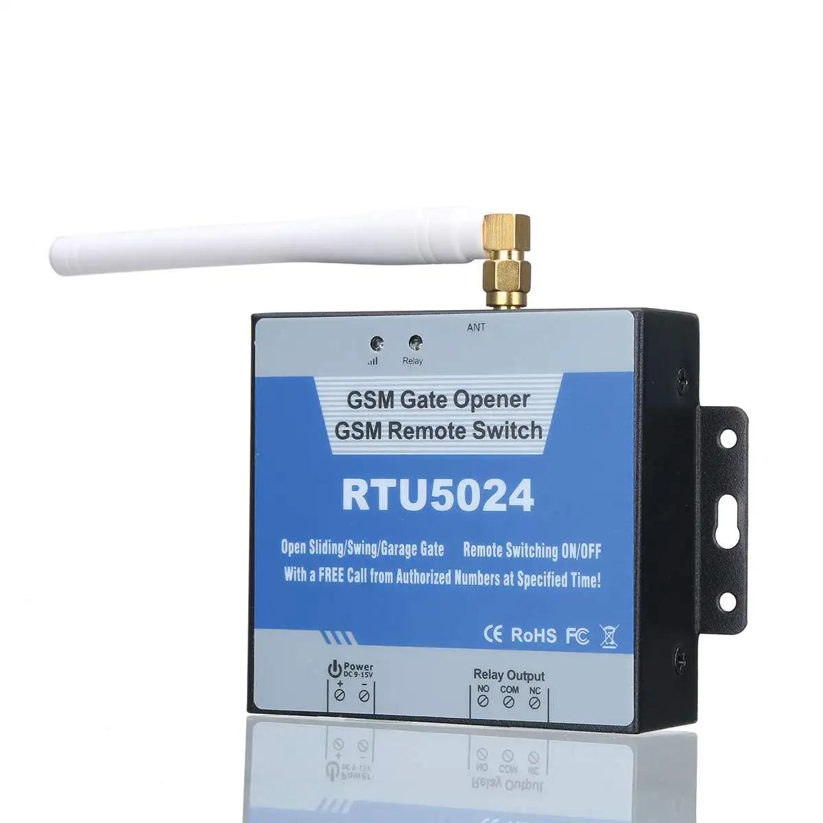 RTU5024 GSM  Quad-band Door Gate Opener Wireless Remote Control Switch Free Call 
