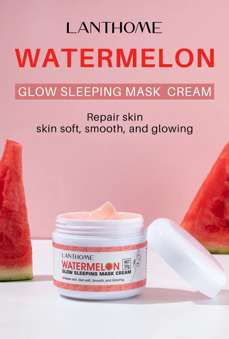 Hydrojelly Facemask Watermelon Moisturizing Anti Wrinkle Face Cream