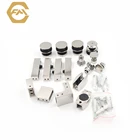 Manufacturer Customization Stainless Steel 304 Shower Glass Sliding Door Hardware Fitting