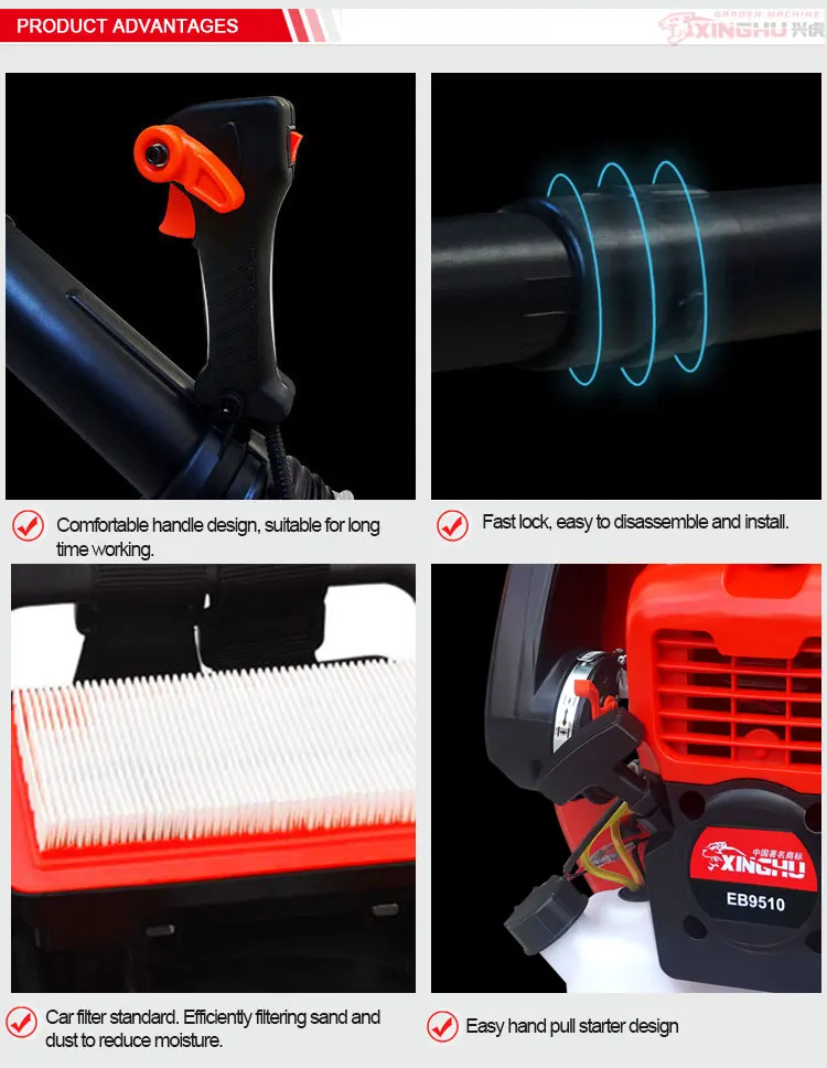 Leaf Blower, EB9510, 85CC, Brushless, DIY - detail 6