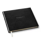 Wedding Custom Hardcover Classic Print PU Cover Leather Exquisite Wedding Invitation