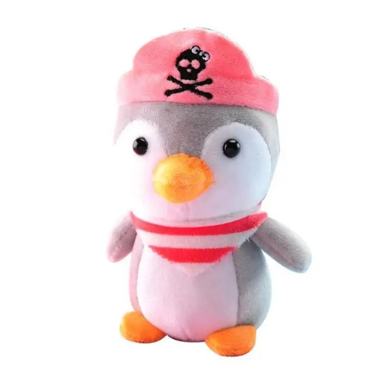 A Stuffed Penguin With A One Piece Hat 